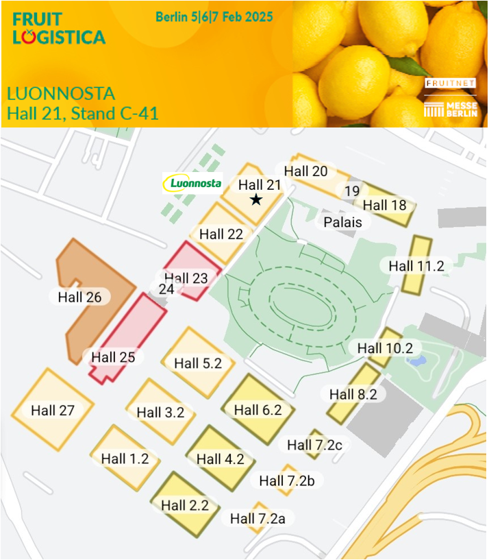 Messe Berlin hall plan